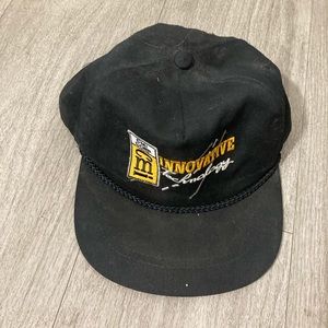 Embroidered Black Cap
